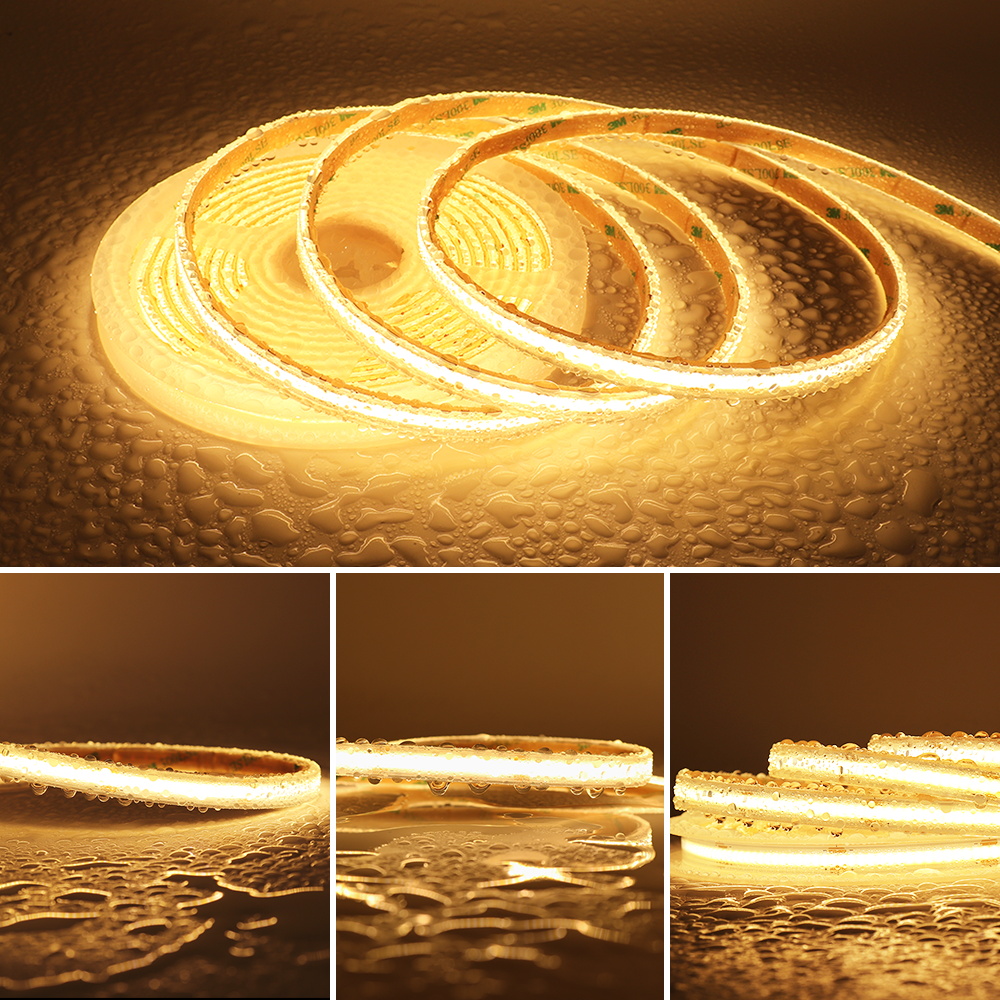 Outdoor Power Strip Weatherproof - IP68 Waterproof COB LED Strip 12V