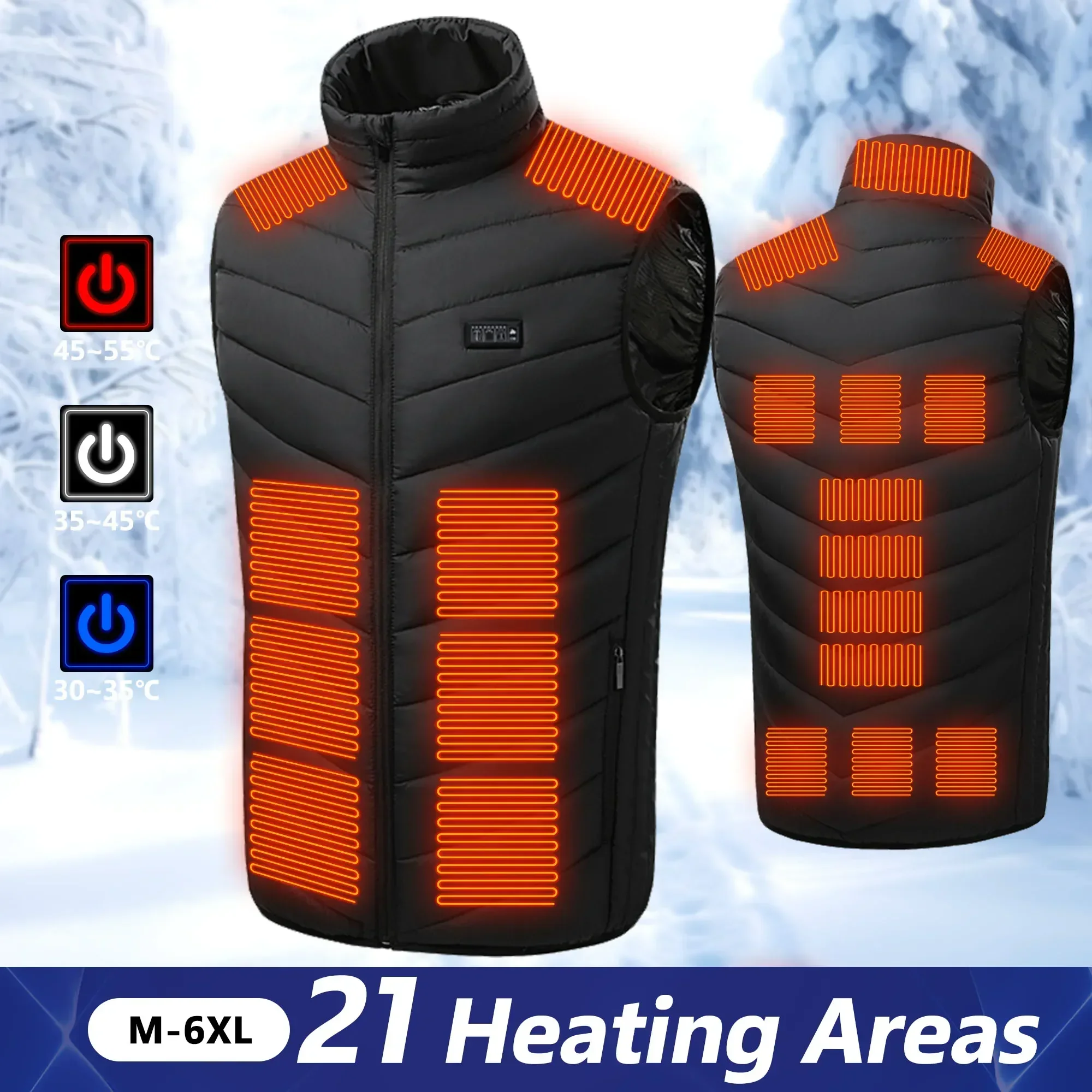 Outdoor Power Pedestal - 21 Heated Vest Electric Heated Jackets