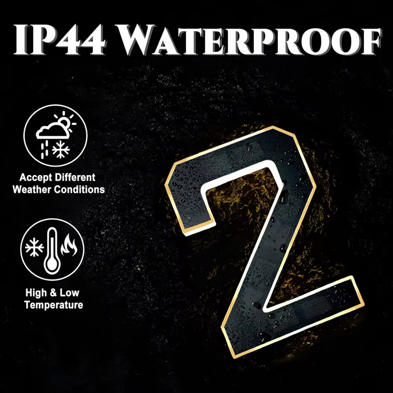 12CM Solar-Powered Outdoor Hou - Outdoor Power Number recension och pris