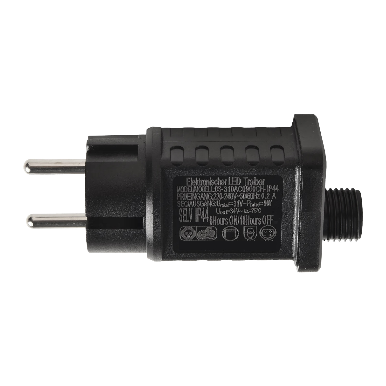 31V 9W LED Transformer Power S - Outdoor Power With Timer recension och pris