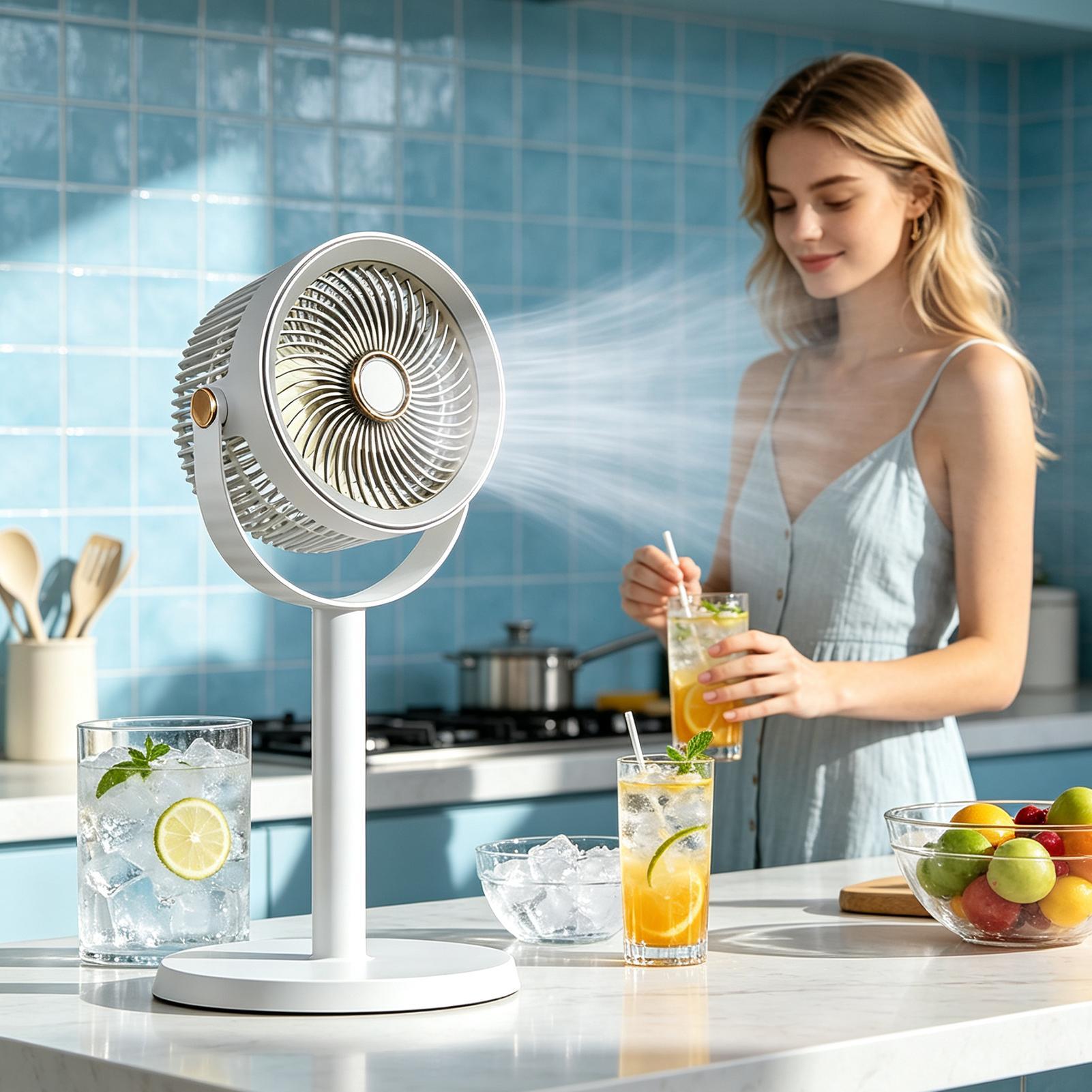 Fan For Bedroom Rechargeable 5 - Outdoor Power Pedestal recension och pris