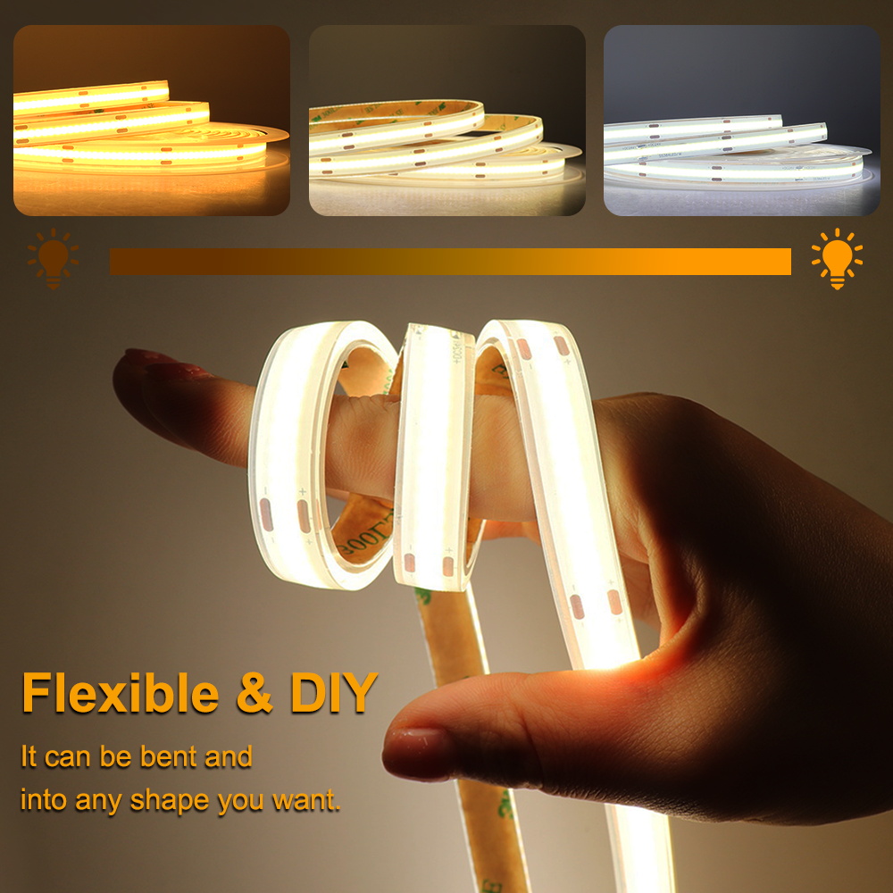 IP68 Waterproof COB LED Strip  - Outdoor Power Strip Weatherproof recension och pris