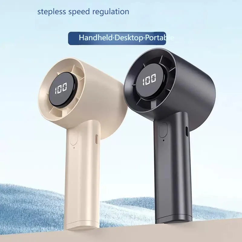 Portable Mini Handheld Fan wit - Outdoor Usb Power Bank recension och pris