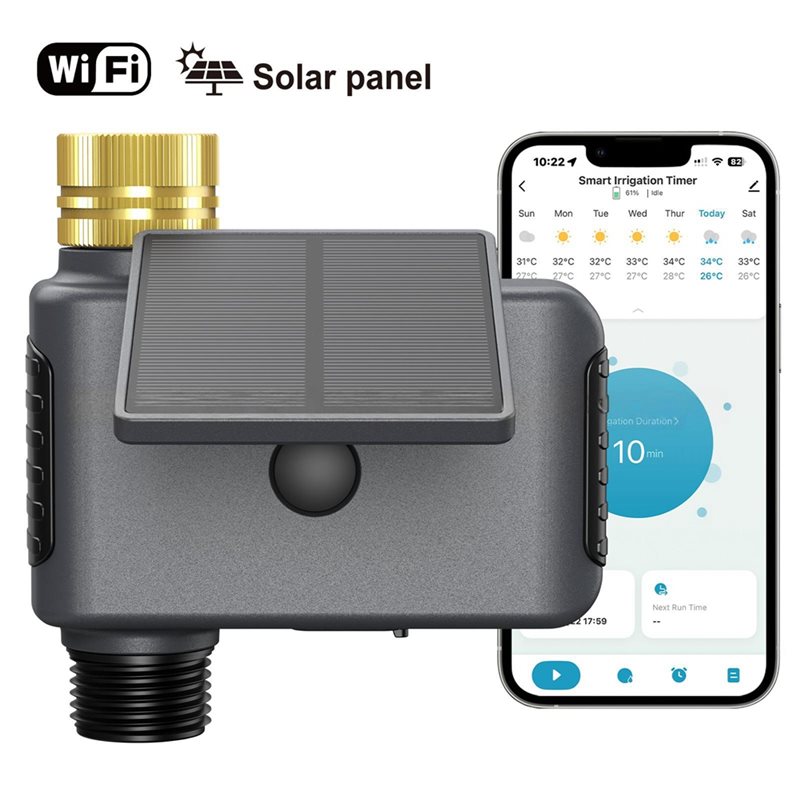 ABKP-Tuya Wifi Smart Solar-Pow - Outdoor Power With Timer recension och pris