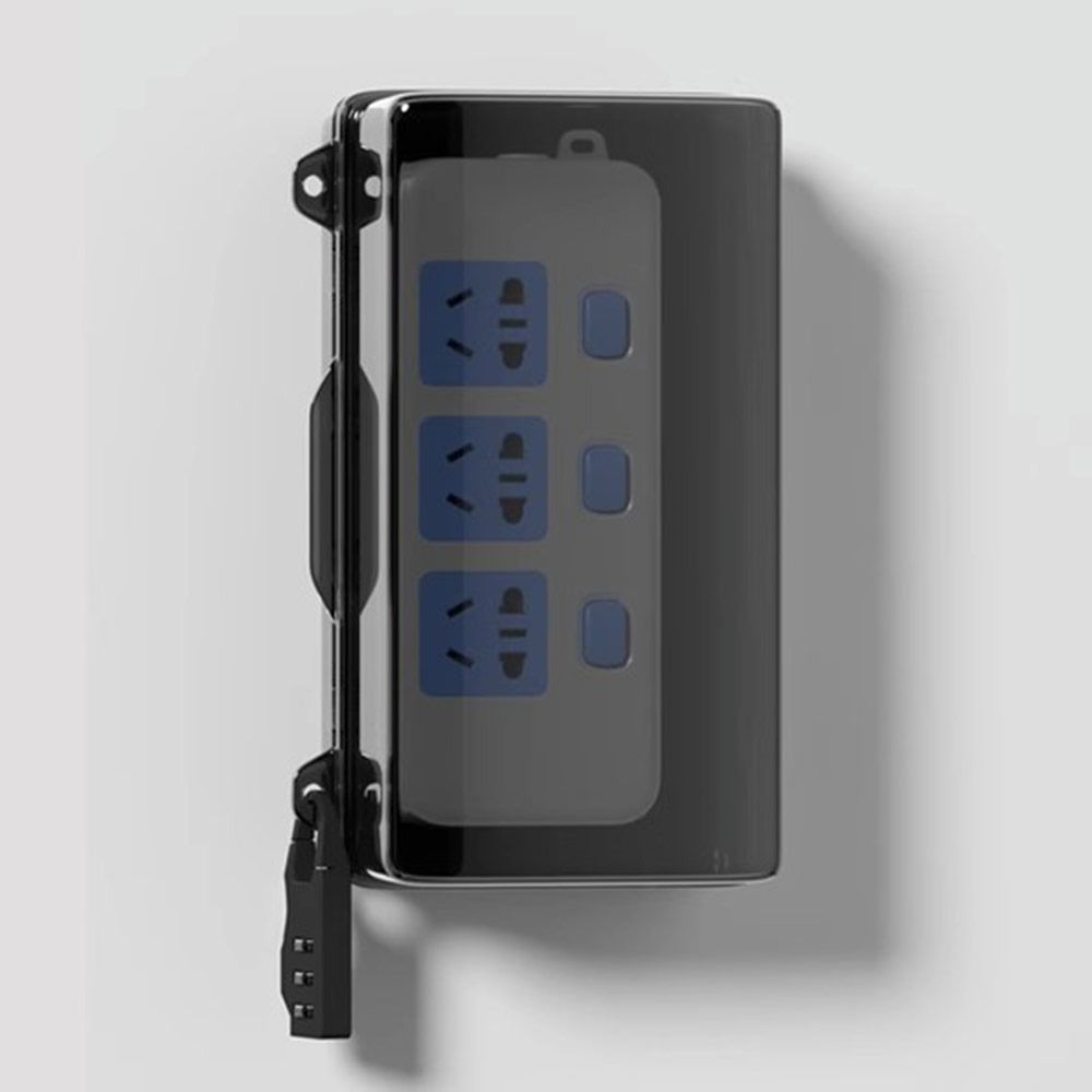 Durable Plastic Plug Box Water - Outdoor Power Strip Weatherproof recension och pris