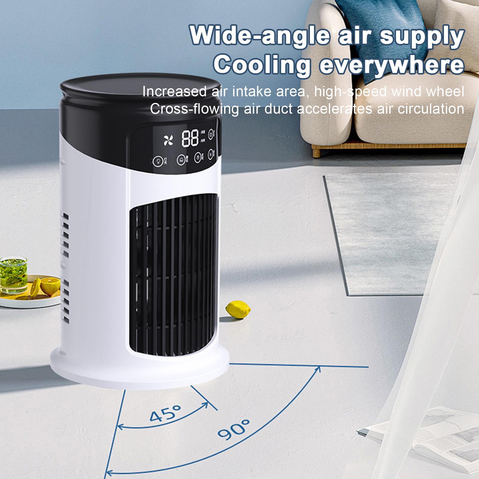 Portable Air Conditioner Fan 6 - Outdoor Usb Power Bank recension och pris
