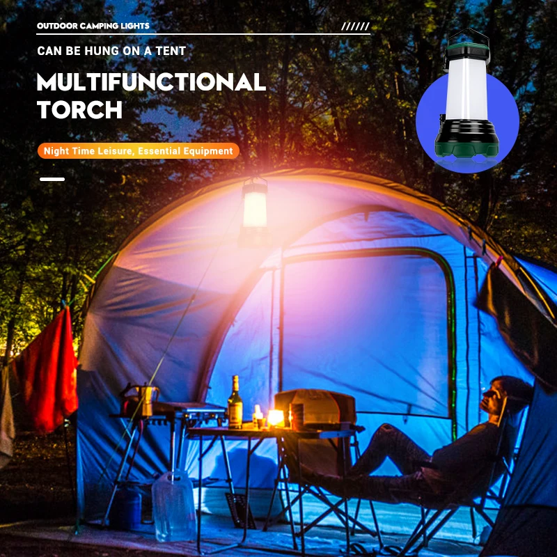 Portable Powerful LED Flashlig - Outdoor Usb Power Bank recension och pris
