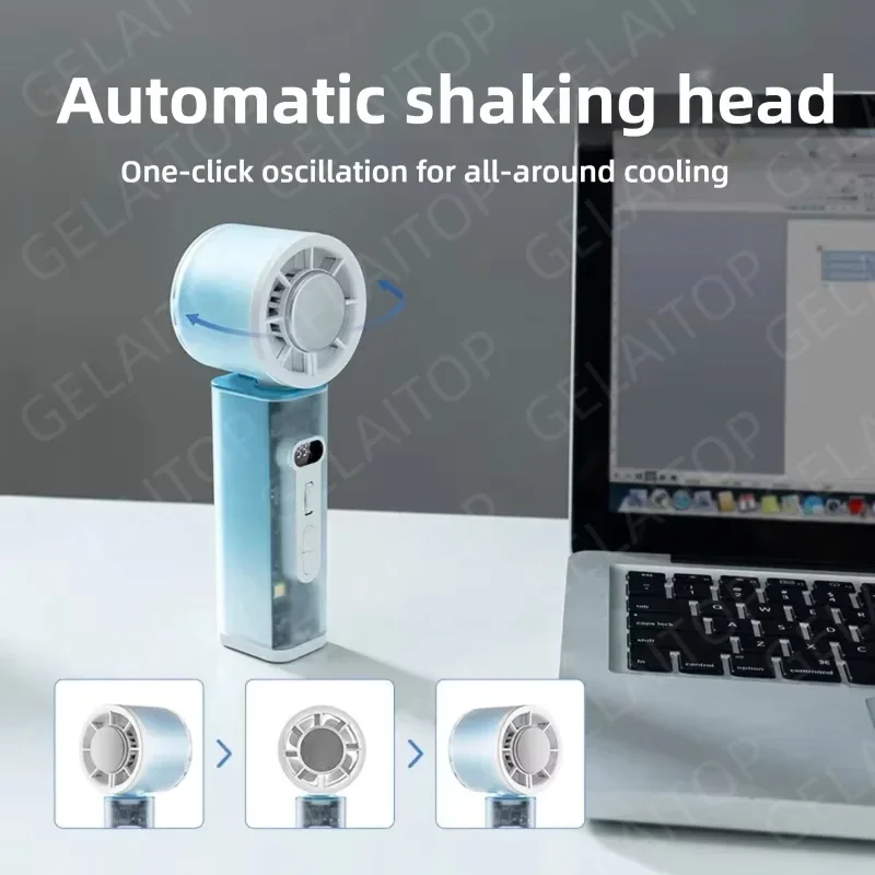 2026 Portable Handheld Fan Aut - Outdoor Usb Power Bank recension och pris