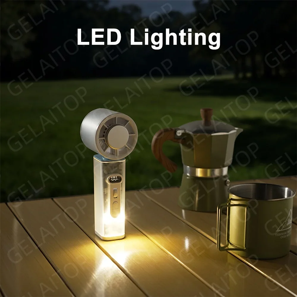 2026 Portable Handheld Fan Aut - Outdoor Usb Power Bank recension och pris