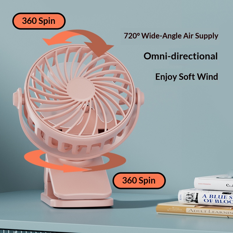 Personal Clip Fan 720 Swivel H - Outdoor Power With Timer recension och pris