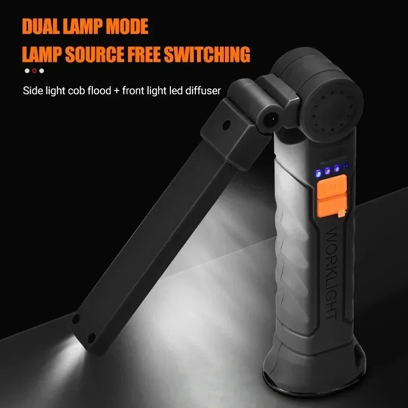 Portable COB LED Flashlight US - Outdoor Usb Power Bank recension och pris