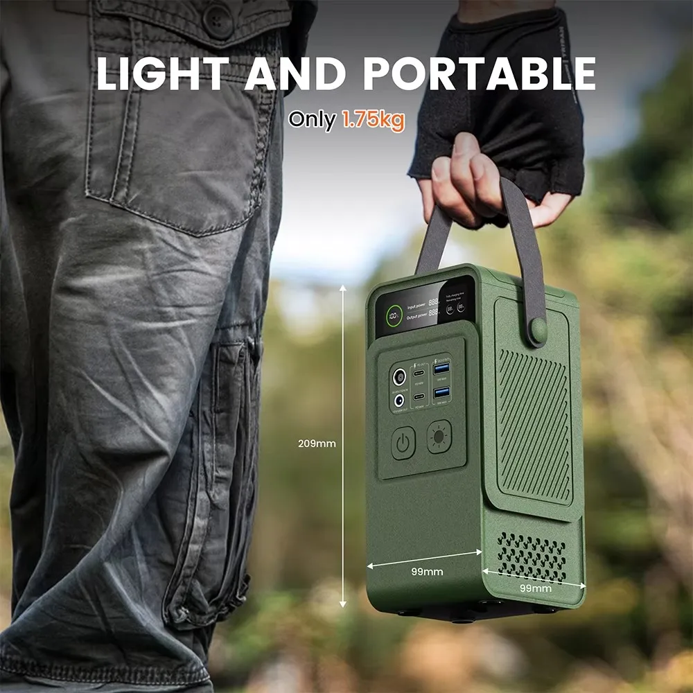 60000mAh 200W 192Wh Camping Po - Outdoor Usb Power Bank recension och pris