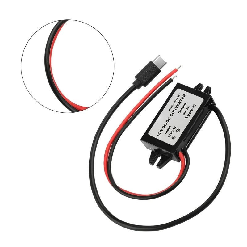 Reliable 12V/24V to 5V USB C P - Outdoor Power Adapter Usb C recension och pris