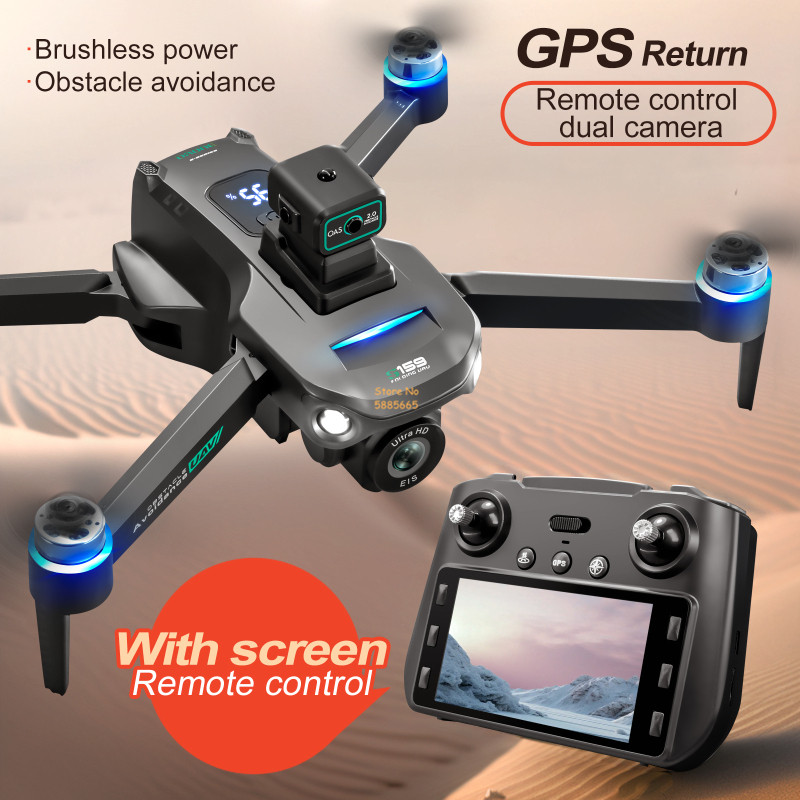 8K Dual Camera 5G WIFI FPV Rem - Outdoor Usb Power Bank recension och pris