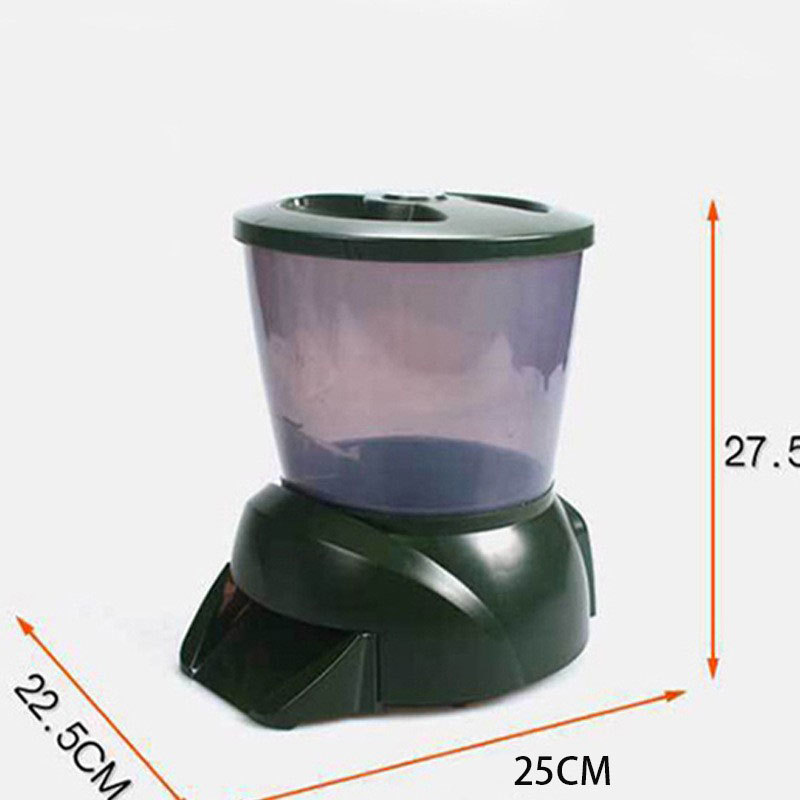 Automatic Fish Feeder Large Ca - Outdoor Power With Timer recension och pris