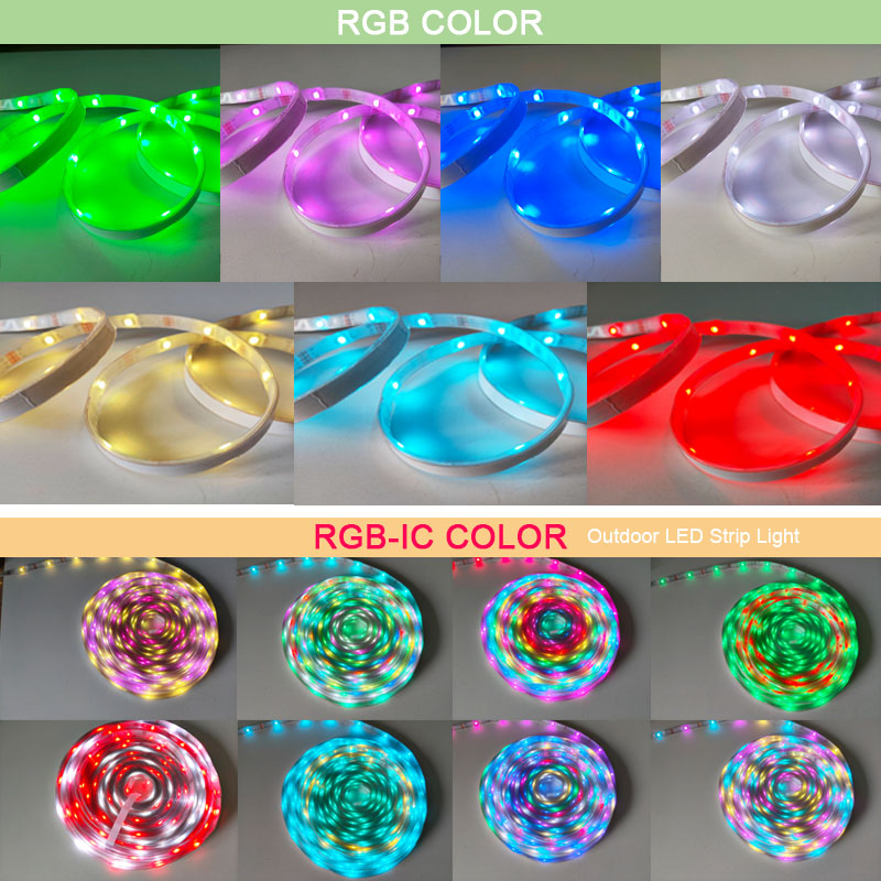 Waterproof Colorful Light Stri - Outdoor Power Strip Weatherproof recension och pris
