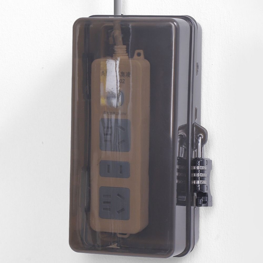 Durable Plastic Plug Box Anti- - Outdoor Power Strip Weatherproof recension och pris
