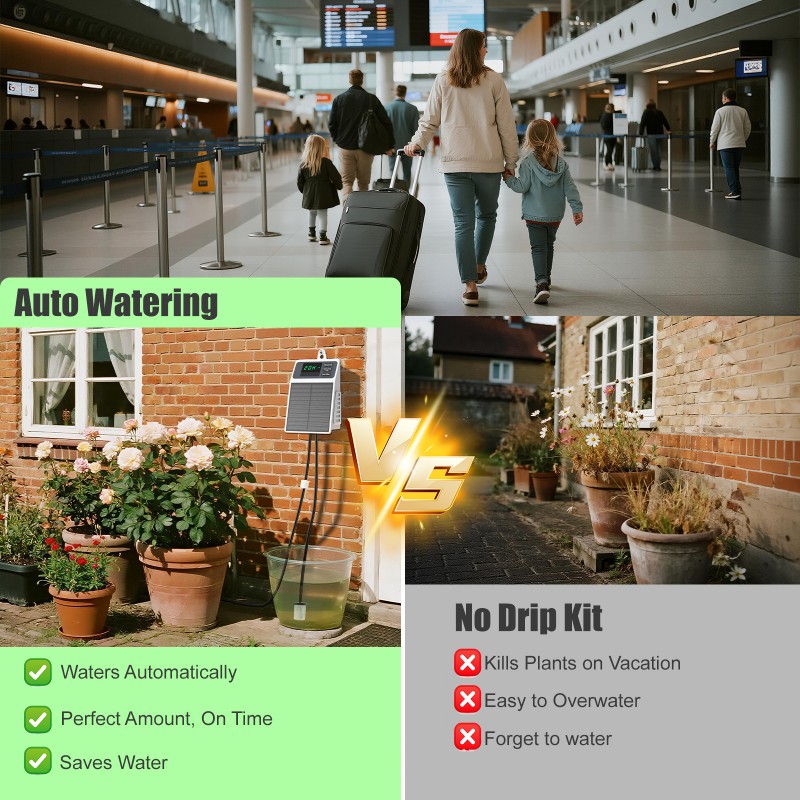 A03F-Solar Powered Automatic D - Outdoor Power With Timer recension och pris