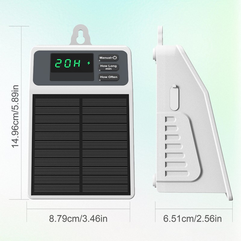 A03F-Solar Powered Automatic D - Outdoor Power With Timer recension och pris