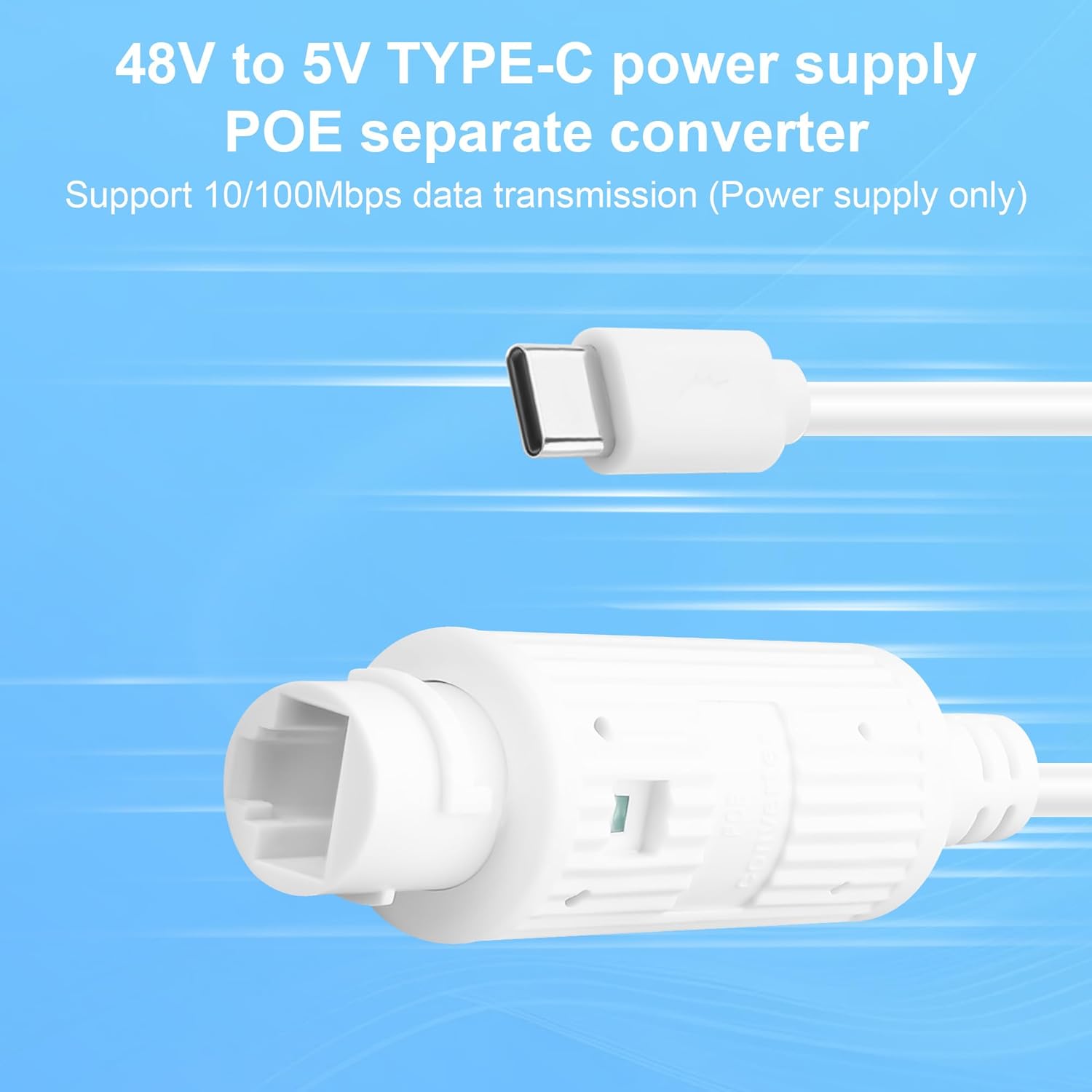 POE to USB-C Power Converter R - Outdoor Power Adapter Usb C recension och pris