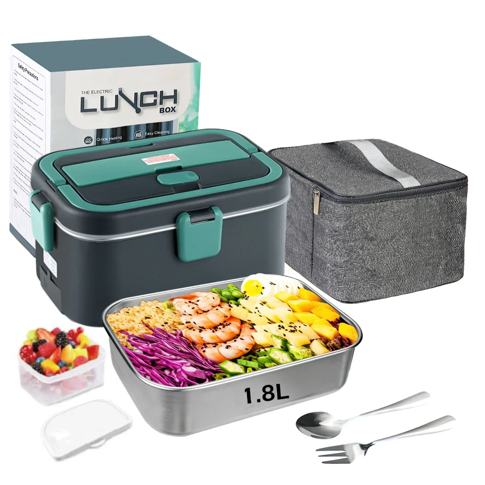 Electric Lunch Box Food Warmer - Outdoor Power Pedestal recension och pris