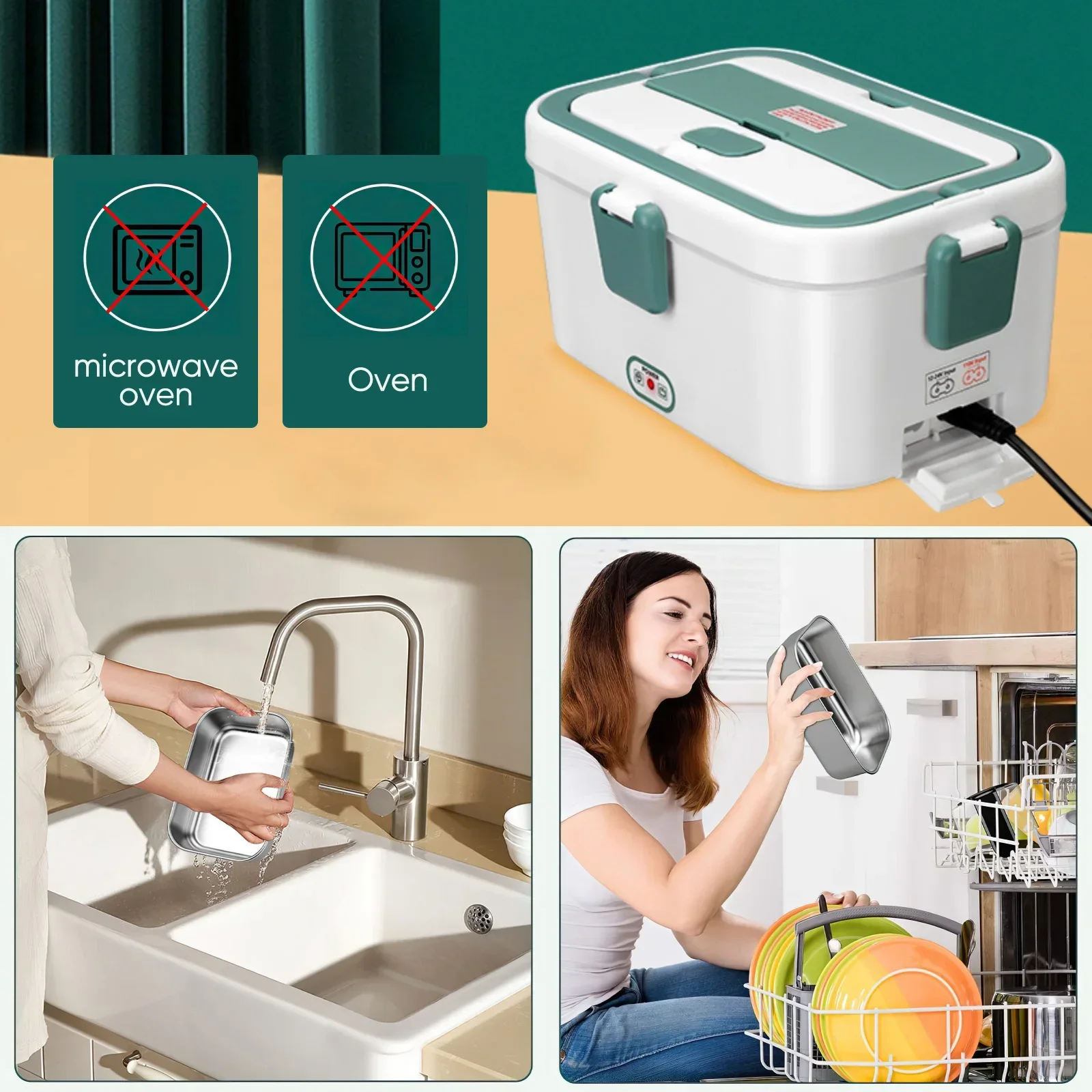 Electric Lunch Box Food Warmer - Outdoor Power Pedestal recension och pris