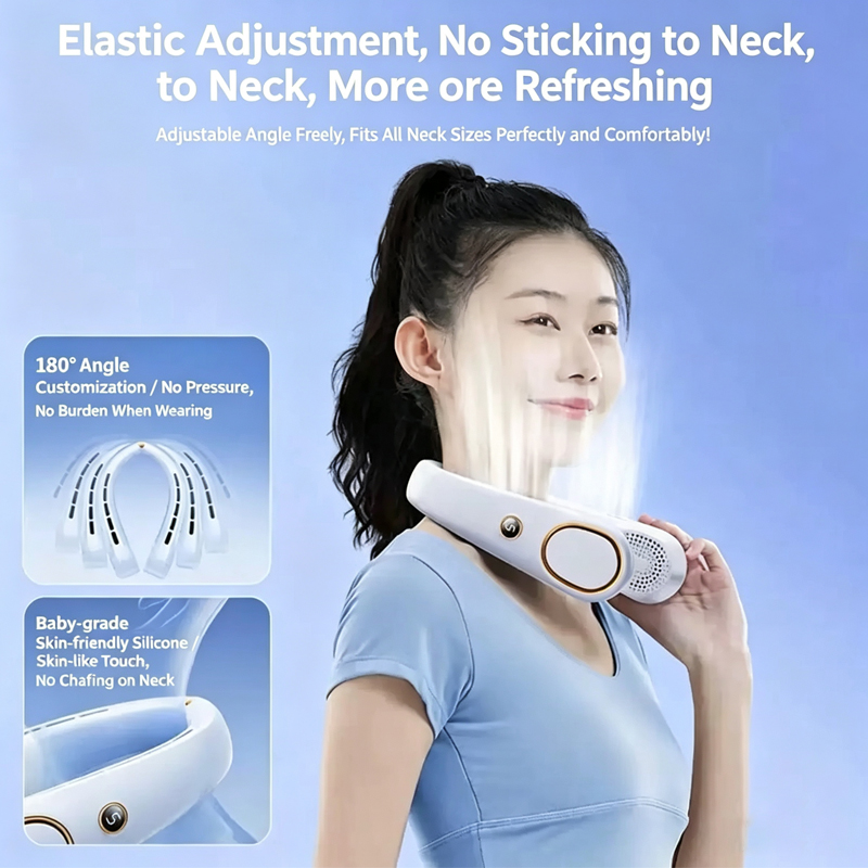 NEW Mini Neck Mounted Fan Port - Outdoor Usb Power Bank recension och pris