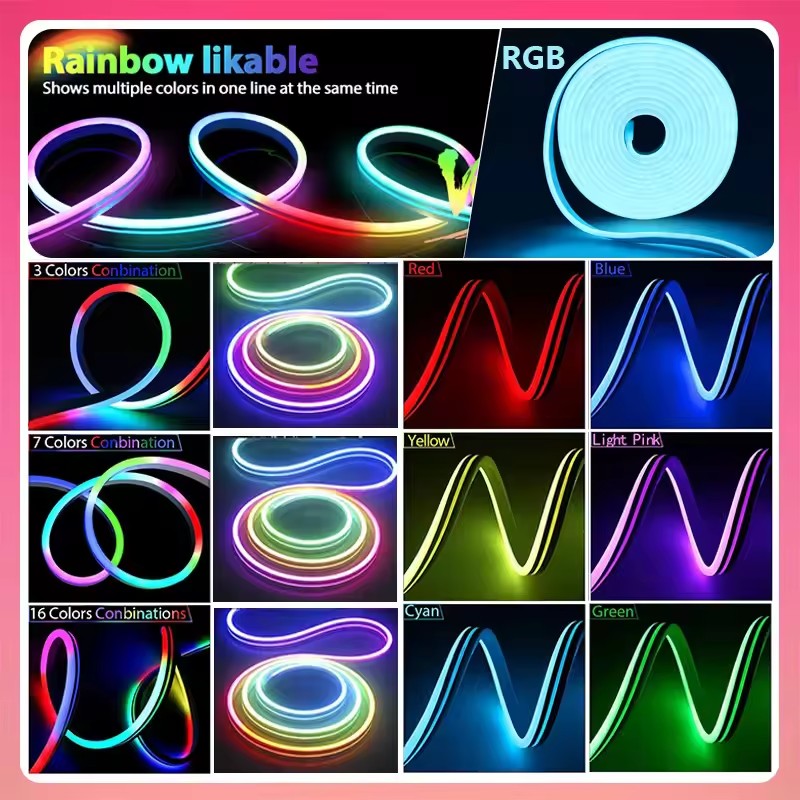 24V Addressable Neon Led Ribbo - Outdoor Power Strip Weatherproof recension och pris