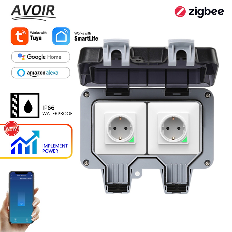Avoir Tuya Zigbee Electrical S - Outdoor Power With Timer recension och pris