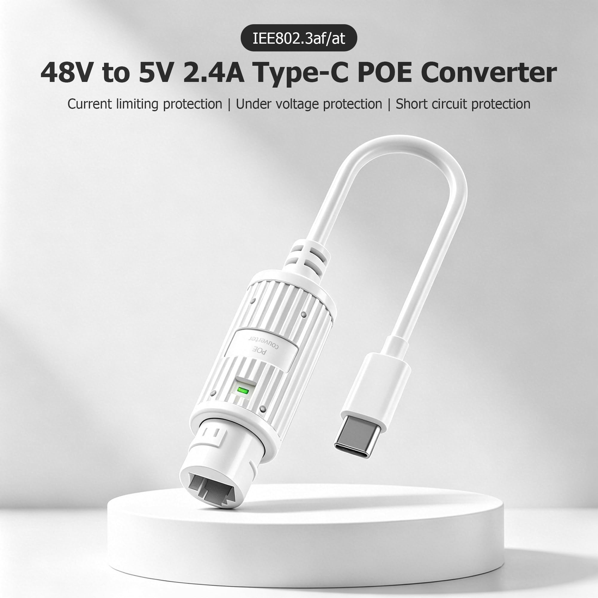 POE to USB-C Power Converter O - Outdoor Power Adapter Usb C recension och pris