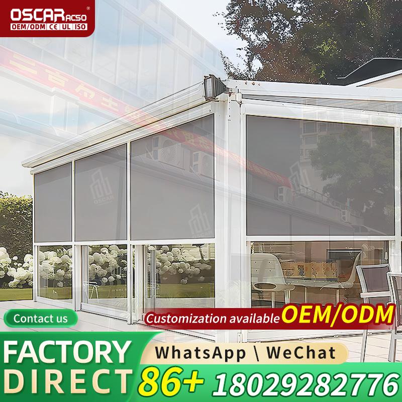 Outdoor Porch Enclosure Kit Be - Outdoor Power Blinds recension och pris
