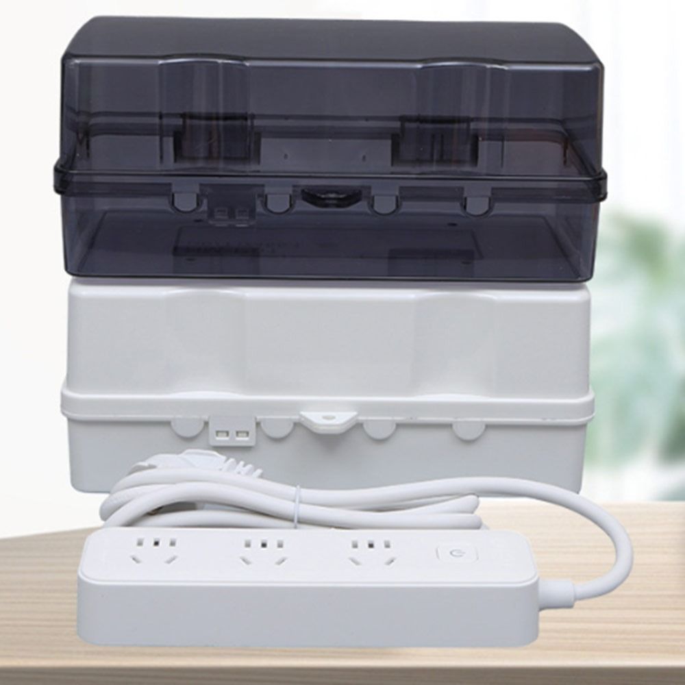 Portable Plastic Plug Box Anti - Outdoor Power Strip Weatherproof recension och pris