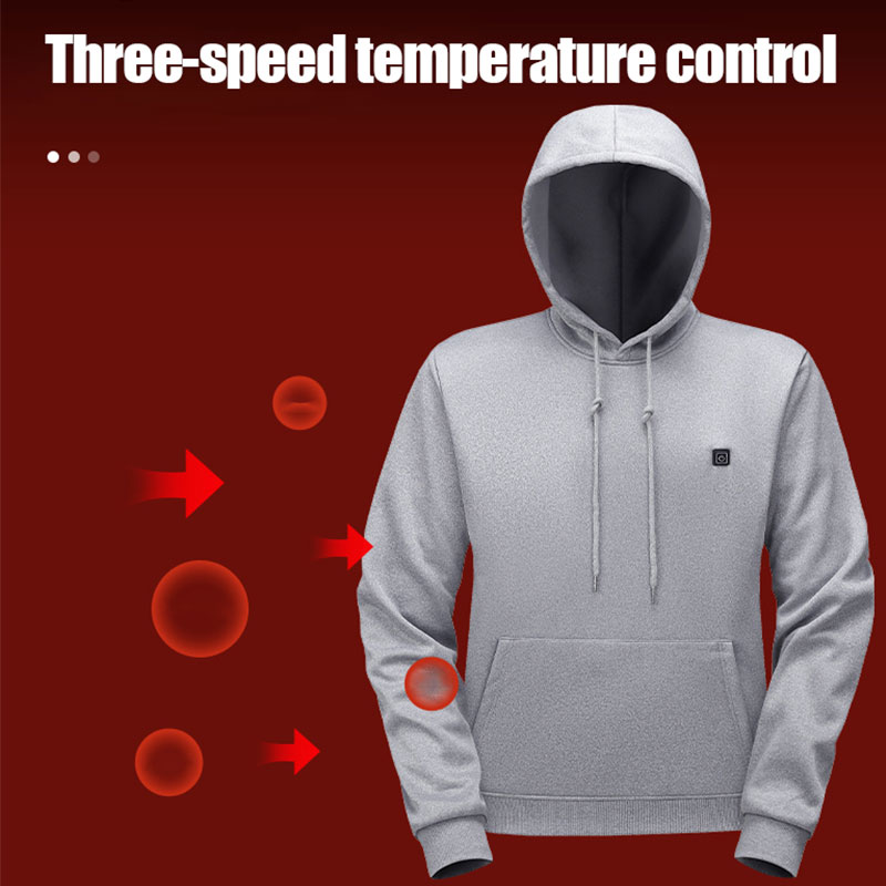 5 Zone Heating Hoodie Heating  - Outdoor Usb Power Bank recension och pris