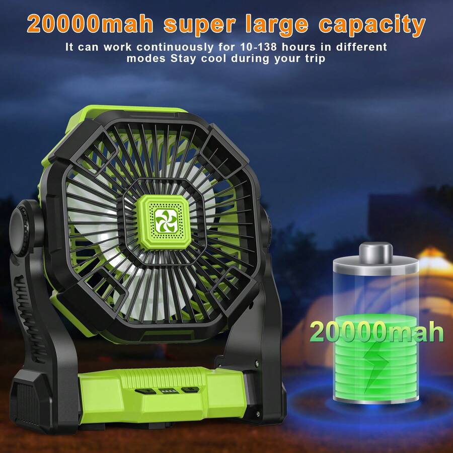 20000mAh Portable Battery Powe - Outdoor Power With Timer recension och pris