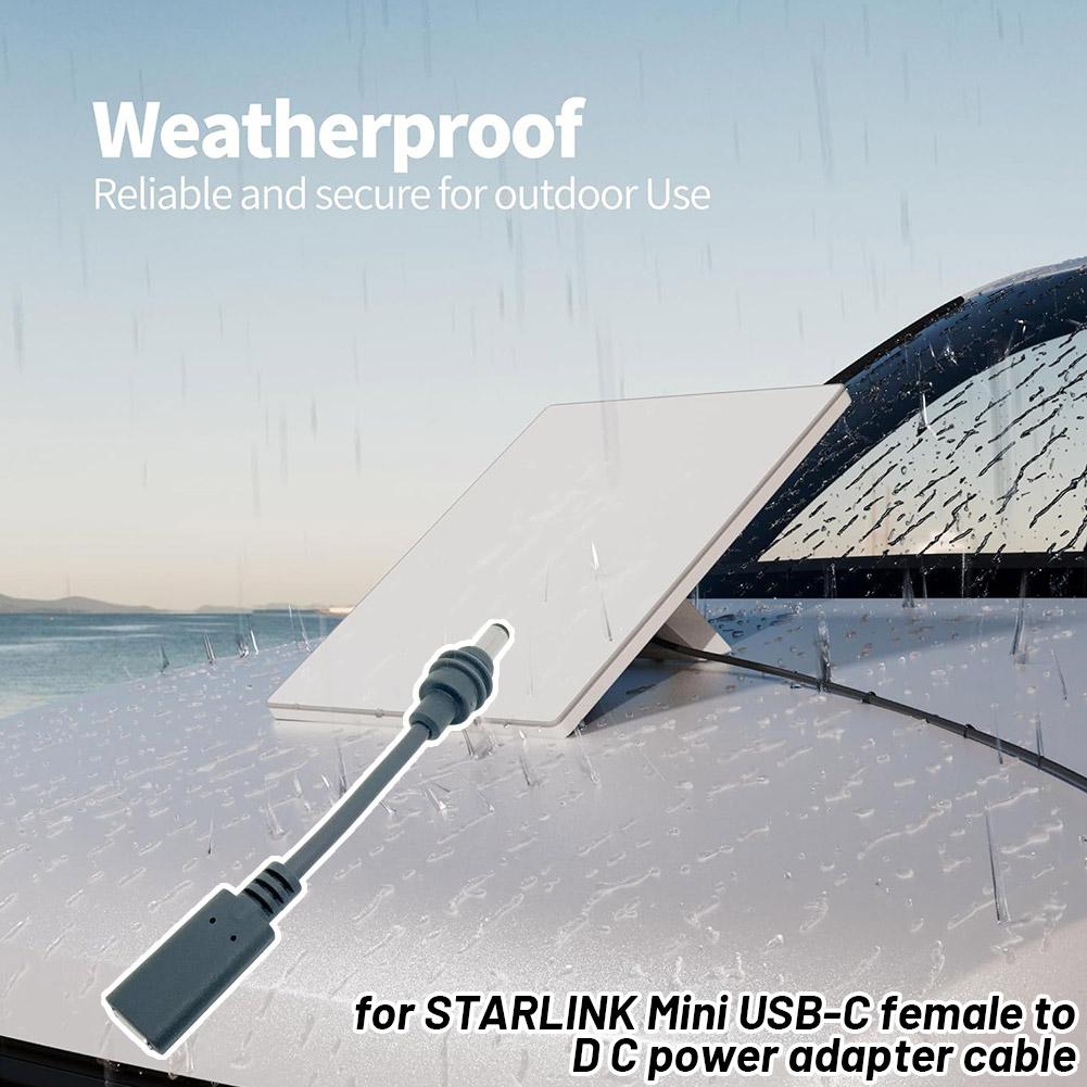 For STARLINK Mini USB-C Female - Outdoor Power Adapter Usb C recension och pris