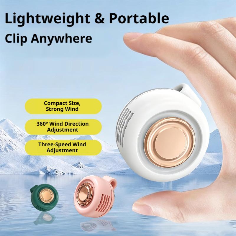 Portable Clip-on Fan USB Recha - Outdoor Usb Power Bank recension och pris