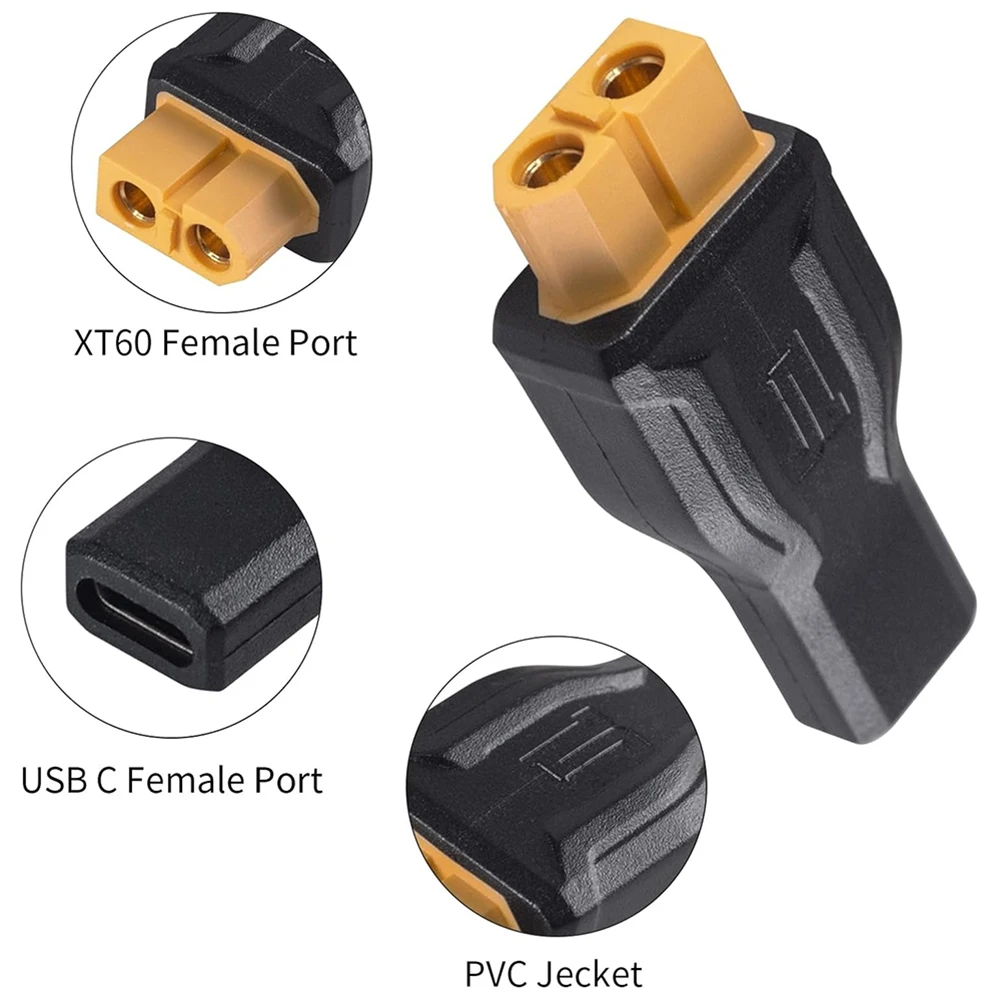 USB C to XT60 Adapter Converte - Outdoor Power Adapter Usb C recension och pris