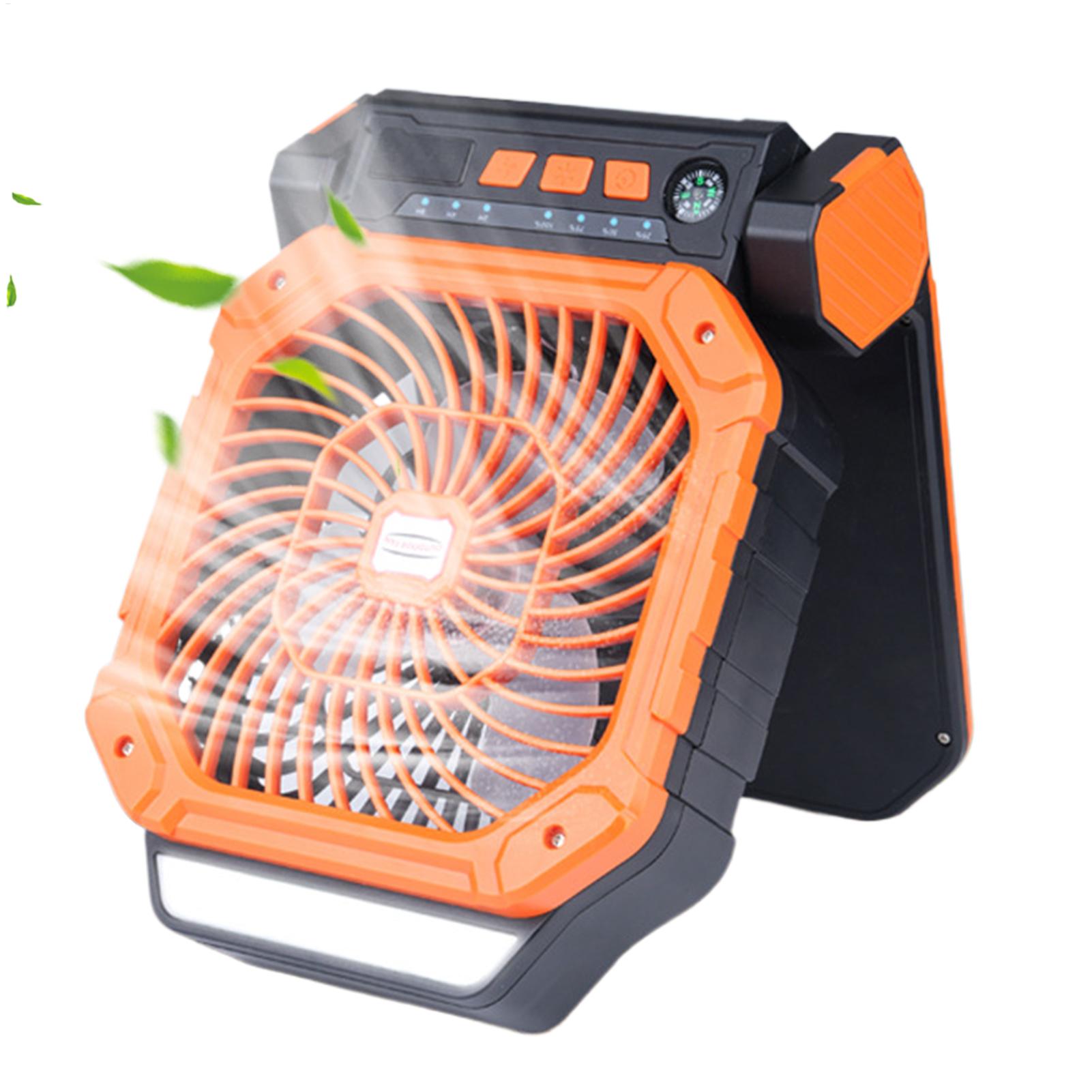 Solar-powered outdoor fan USB  - Outdoor Power With Timer recension och pris