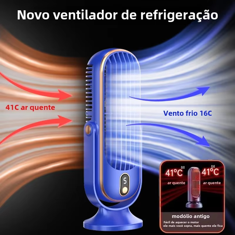 Desktop Portable Small Fan Wit - Outdoor Power Pedestal recension och pris