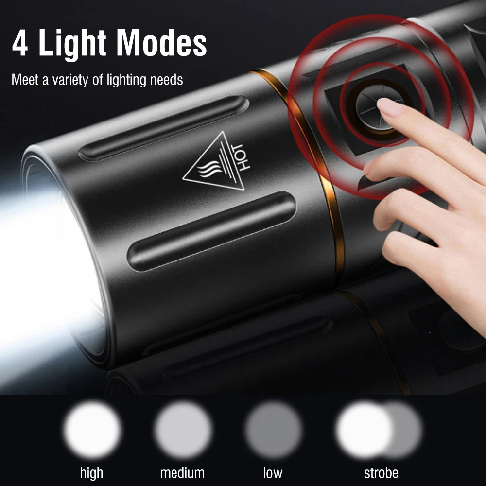BORUiT Ultra Bright 3000LM LED - Outdoor Usb Power Bank recension och pris