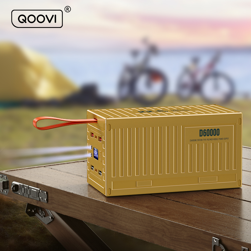 QOOVI 60000mAh Power Bank 22.5 - Outdoor Power Adapter Usb C recension och pris